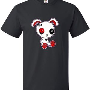 nktastic Goth Bunny T-Shirt